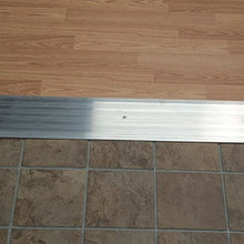 Load image into Gallery viewer, Commercial 6&quot; Wide Low Fluted Top Aluminum Door Threshold - #99069