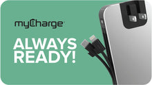 Load image into Gallery viewer, myCharge Hub Universal-Turbo [iPhone + USB C]