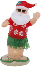 Load image into Gallery viewer, Home Accents Holiday Inflatable Santa Dances The Hula Airblown 6 ft. Pre-lit LED