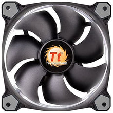 Load image into Gallery viewer, Thermaltake RIING 120mm Red LED Ultra Quiet High Airflow Computer Case Fan