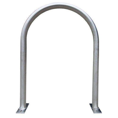 Dero Hoop Rack Galvanized In-Ground Mount