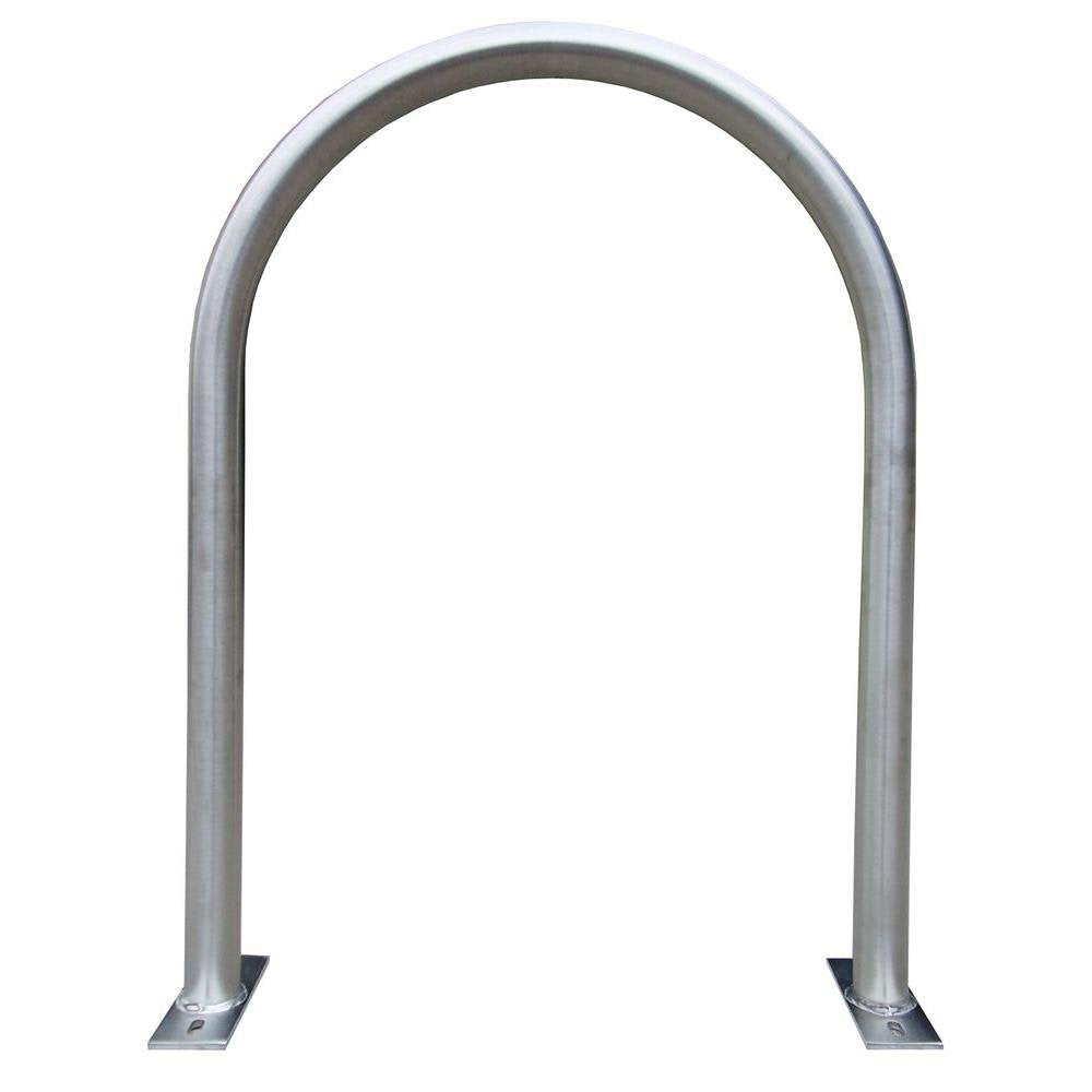 Dero Hoop Rack Galvanized In-Ground Mount