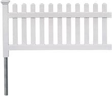Load image into Gallery viewer, Zippity Outdoor Products ZP19002 Fence Newport, 36" H x 72" W, White