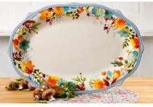 Load image into Gallery viewer, Willow Oversized Oval Platter ?21-Inch