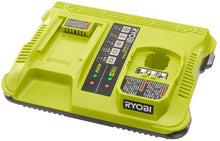 Load image into Gallery viewer, RYOBI P137 ONE+ Lithium-Ion Dual Platform Charger for RYOBI 18-Volt ONE+ and 40-Volt Batteries