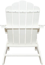 Load image into Gallery viewer, LuXeo LUX-1519-WHT Marina Adirondack Chair