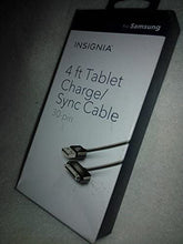 Load image into Gallery viewer, Insignia - 4ft 30-pin Charge-and-sync Cable