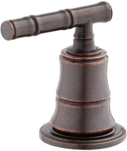 Load image into Gallery viewer, Glacier Bay Bamboo 8 in. Widespread 2-Handle Low-Arc Bathroom Faucet in Bronze