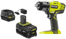 Load image into Gallery viewer, Ryobi P261K 18V Cordless 3-Speed 1/2 in. Impact Wrench Kit with (1) 4 Ah Battery, Charger and Bag