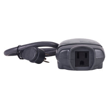 Load image into Gallery viewer, NSi Industries TORK 601A Outdoor Heavy-Duty 15-Amp 24-Hour Mechanical Plug-In General Purpose Timer with 18-Inch Cord - Multiple On/Off Settings - Compatible with Incandescent/Compact Fluorescent/LED