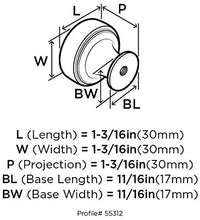Load image into Gallery viewer, Amerock BP55312-AP Highland Ridge Collection 28mm Round Knob