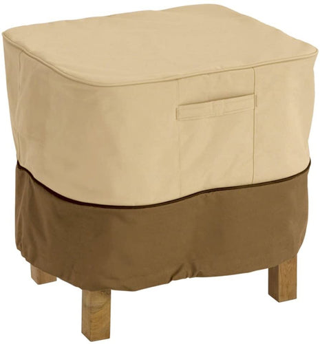 Classic Accessories Veranda Ottoman/Side Table Cover Small