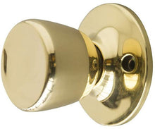 Load image into Gallery viewer, Design House 728287 Terrace Reversible Dummy Door Knob, Polished Brass Finish, 1