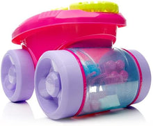 Load image into Gallery viewer, Mega Bloks First Builders Block Scooping Wagon Vehicle (Scooping Wagon, Pink)