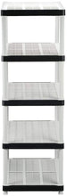 Load image into Gallery viewer, HDX 128974 36 in. W x 72 in. H x 24 in. D 5-Shelf Plastic Ventilated Storage Shelving Unit