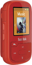 Load image into Gallery viewer, SanDisk Clip Sport SDMX28-016G-A46R Flash MP3 Player (SDMX28-016G-A46R) Red - 16GB - New