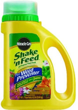 Load image into Gallery viewer, Miracle Gro Shake 'N Feed All Purpose And Weed Preventer 10-10-10 Granules 4.5 Lb.
