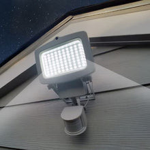 Load image into Gallery viewer, Westinghouse 1500 Lumens Motion Activated LED Solar Security Light, Weather Resistant, 30' Detection Distance, 180 Degree Range for Garage, Shed, Wall, Porch, or Driveways