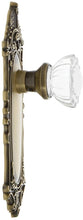 Load image into Gallery viewer, Nostalgic Warehouse Victorian Plate with Crystal Glass Knob