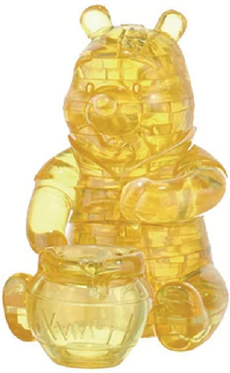 Bepuzzled Original 3D Crystal Puzzle - Winnie The Pooh - Fun yet challenging Disney brain teaser that will test your skills and imagination, For Ages 12+