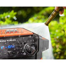 Load image into Gallery viewer, ION Audio Garage Rocker Wireless Worksite Speaker with Tool Storage (Orange)