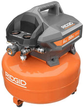 Load image into Gallery viewer, RIDGID 6 Gal. Portable Electric Pancake Air Compressor
