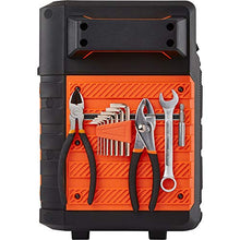 Load image into Gallery viewer, ION Audio Garage Rocker Wireless Worksite Speaker with Tool Storage (Orange)