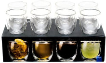 Load image into Gallery viewer, Moderna Artisan Series Double Wall 8 oz Beverage Glasses