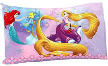 Load image into Gallery viewer, Disney Princess Adventure Rules 4pc Toddler Bedding Set - Belle - Ariel - Tanggled -Cinderella