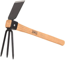 Load image into Gallery viewer, AMES 1994800 Steel Hoe/Cultivator with Wood Handle, 14 Inch