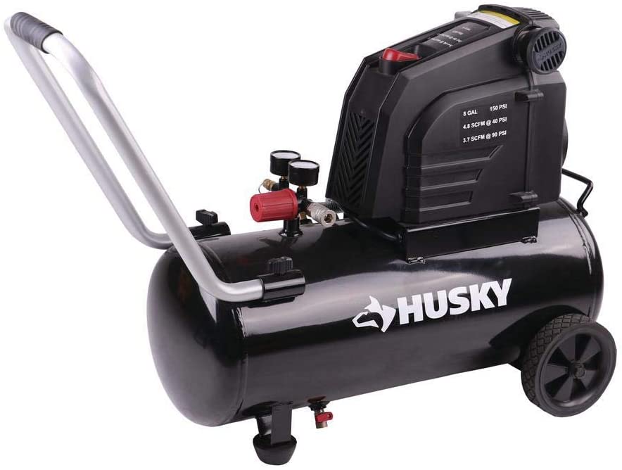Husky 8G 150 PSI Hotdog Air Compressor