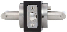 Load image into Gallery viewer, Contemporary Right Hand Door Lever Finish: Satin Nickel, Type: Privacy