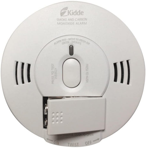120-Volt Hardwire Combination Photoelectric Smoke and Carbon Monoxide Alarm with Adapter