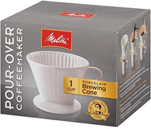 Load image into Gallery viewer, Melitta 64101 Porcelain #2 Cone Brewer