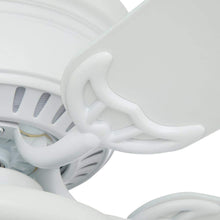 Load image into Gallery viewer, Hugger AL383CP-MWH 44 in. LED Matte White Ceiling Fan