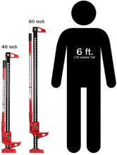 Load image into Gallery viewer, Torin Big Red Ratcheting Off Road / Utility Farm Jack