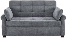 Load image into Gallery viewer, Lifestyle Solutions Serta Henley Queen Convertible Sofa in Gray