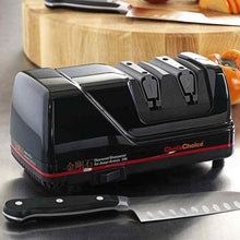 Load image into Gallery viewer, Chef'sChoice 316 Diamond Hone Knife Sharpener for 15-Degree Knives with Precision Guides to Sharpen Straight and Fine Edge Knives, 2-Stage, Black