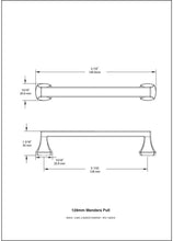 Load image into Gallery viewer, Liberty Mandara 5-1/16 in. (128mm) Cocoa Bronze Cabinet Pull