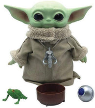 Load image into Gallery viewer, Star Wars The Child Baby Yoda The Mandalorian with 4 Accessories 12" Tall