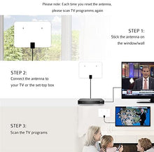Load image into Gallery viewer, ProHT Slim Leaf HDTV Indoor Antenna(05501) with Built-in Noise Amplifier for UHF/VHF/FM, Extremely Soft Design and Lightweight