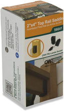 Load image into Gallery viewer, OZCO Laredo Sunset 2x4 Top Rail Saddle