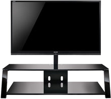 Load image into Gallery viewer, Bell&#39;O TP4463 Triple Play 63&quot; TV Stand for TVs up to 70&quot;, Black