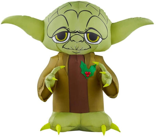 Gemmy 3.5Ft. Tall Star Wars Yoda Christmas Airblown Inflatable Indoor/Outdoor Decoration