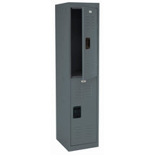 Load image into Gallery viewer, Sandusky Lee 2 Tier Welded Steel Storage Locker, 66" Height
