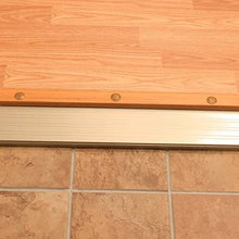 Load image into Gallery viewer, Adjustable 4-9/16&quot; Wide Thermal Break Aluminum Door Threshold - #99052