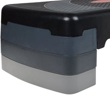Load image into Gallery viewer, TMS 30" Aerobic Step Aerobics Trainer Adjustable Exercise Fitness Workout Stepper