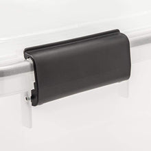 Load image into Gallery viewer, 62.8 Qt Ultimate Airtight Tote - Large - Set of 4 - 110550 (Clear with Black Buckles) (11.8&quot; H x 17.9&quot; W x 23.6&quot; D)
