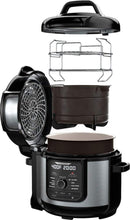 Load image into Gallery viewer, Ninja Ste Foodi 8qt. 9-in-1 Deluxe XL Pressure Cooker &amp; Air Fryer-Stainless Steel/Black