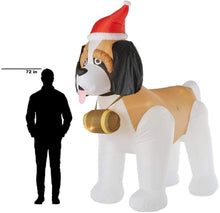 Load image into Gallery viewer, Gemmy 35985 9 ft. Inflatable St. Bernard